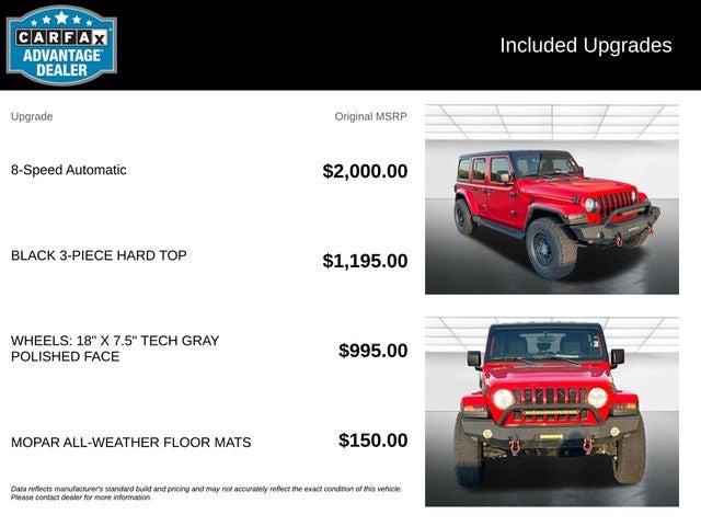 2018 Jeep Wrangler Unlimited Sahara