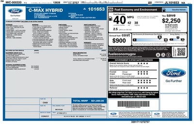 2018 Ford C-Max Hybrid Titanium