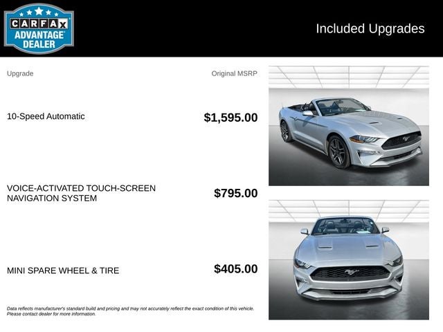 2018 Ford Mustang EcoBoost Premium