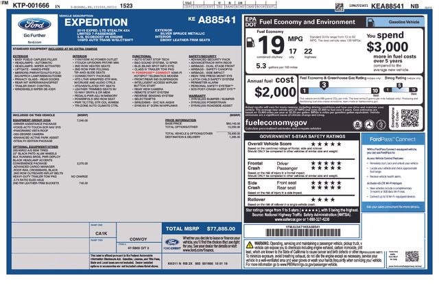 2019 Ford Expedition Limited