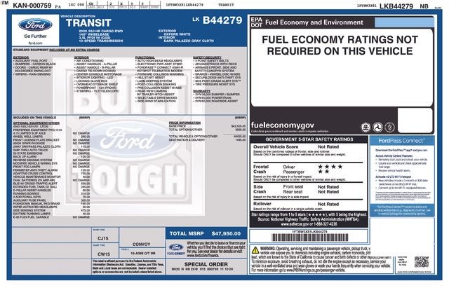 2020 Ford Transit-350 Base