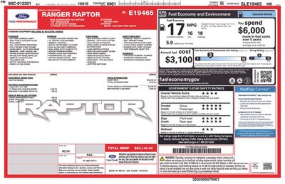 2025 Ford Ranger Raptor