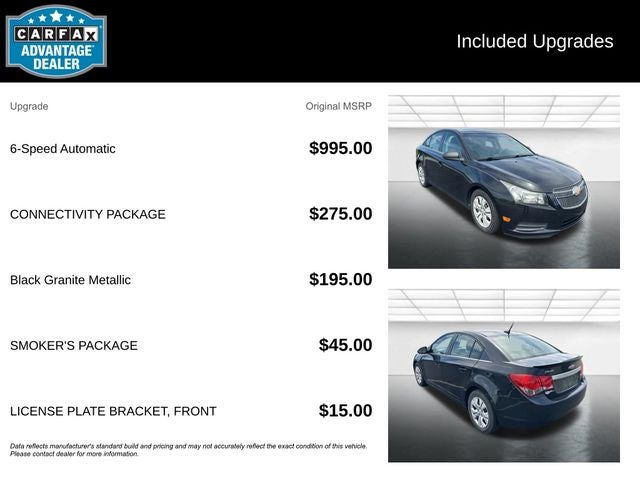 2012 Chevrolet Cruze LS