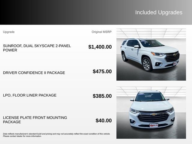 2019 Chevrolet Traverse Premier