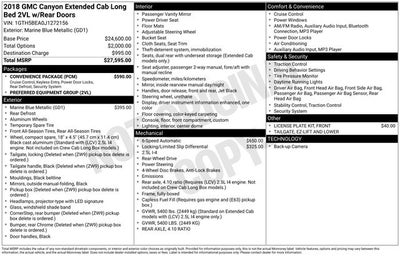 2018 GMC Canyon Base