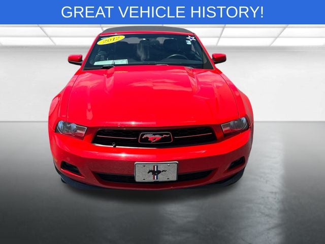 Used 2012 Ford Mustang V6 Premium with VIN 1ZVBP8EM4C5202746 for sale in Anderson, IN
