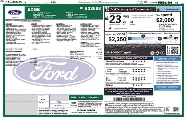 2024 Ford Edge ST Line