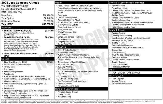 2023 Jeep Compass Altitude