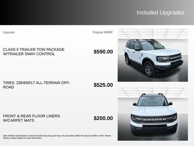2022 Ford Bronco Sport Badlands
