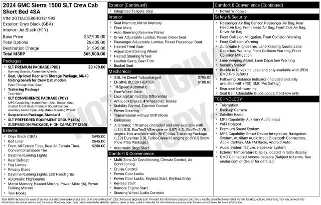 2024 GMC Sierra 1500 SLT