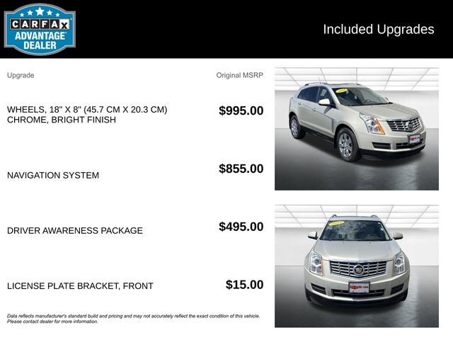2014 Cadillac SRX Luxury