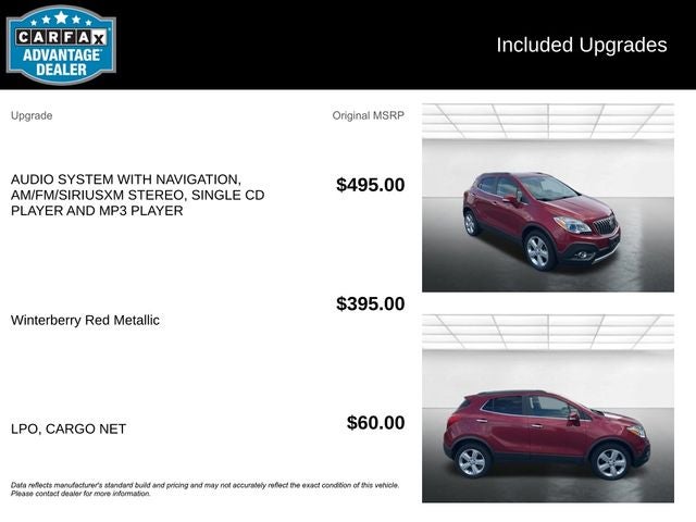 2016 Buick Encore Convenience