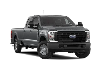 Gray Ford Super Duty Crew Cab pickup