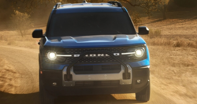 2026 Ford Bronco Sport on a trail