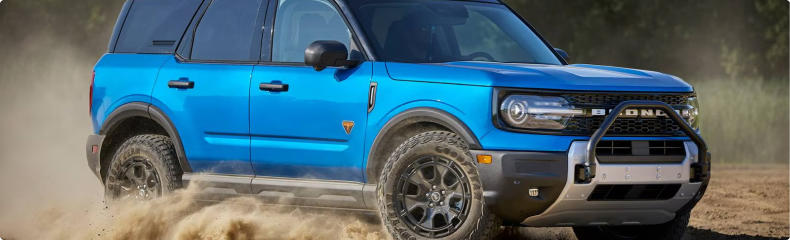 Driving the Bronco Sport in Central Indiana