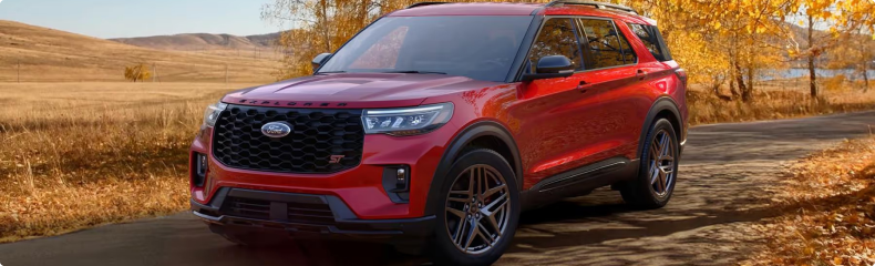 Driving the Explorer in Central Indiana